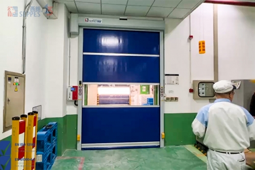 常熟外資新建工廠選擇西朗pvc快速門，品牌選擇品牌，優(yōu)質信任優(yōu)質